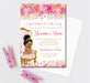 Princess Baby Shower Invitations