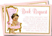 Princess Book Request Cards