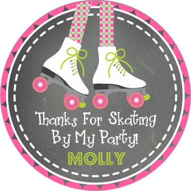 Roller Skating Birthday Party Stickers