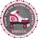 Roller Skating Birthday Party Stickers