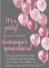 Rose Pink And Grey Balloon Quinceanera Invitations