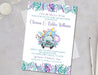 Safari Drive By Baby Shower Invitations