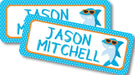 Shark Back To School Supply Name Labels