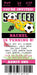 Soccer Birthday Party Ticket Invitations