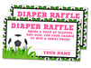 Soccer Diaper Raffle Tickets