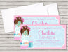 Spa Birthday Party Invitations