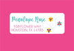 Spring Flower Address Labels