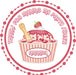 Strawberry Ice Cream Birthday Party Stickers