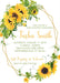 Sunflower Baby Shower Invitations