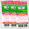 Tennis Birthday Party Ticket Invitations