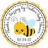 Thanks for Buzzing By bee sticker