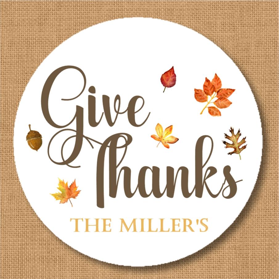 Thanksgiving Stickers