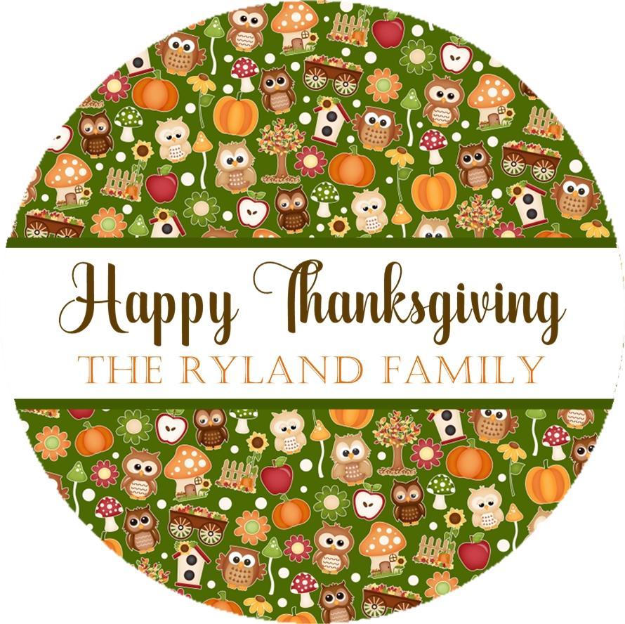 Thanksgiving Stickers