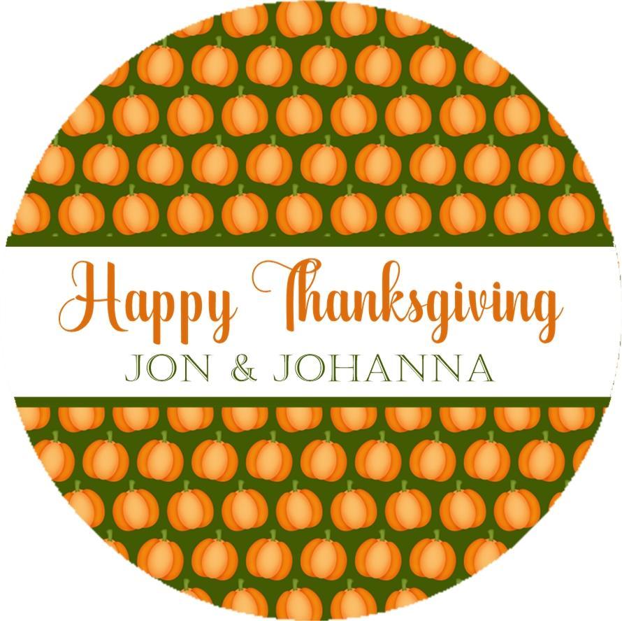 Thanksgiving Stickers