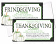 Thanksgiving or Friendsgiving Invitations