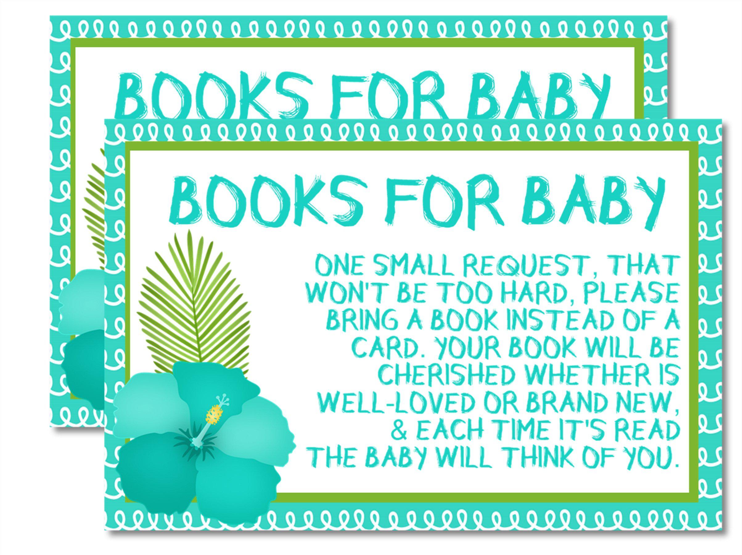 Tropical Book Request Cards