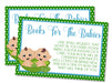 Twin Boys Peas In A Pod Book Request Cards