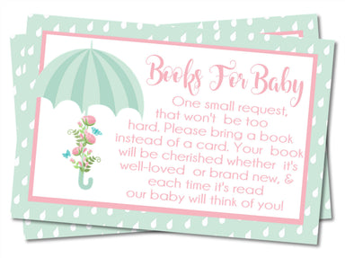 Umbrella Book Request Cards