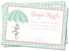 Umbrella Diaper Raffle Tickets