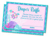 Under The Sea Diaper Raffle Tickets