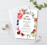 Wildflower Wedding Save The Date Cards