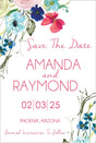 Wildflower Wedding Save The Date Cards