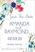 Wildflower Wedding Save The Date Cards