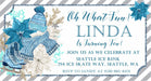 Winter Ice Skating Birthday Party Invitations