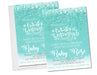 Winter Wonderland Sweet 16 Party Invitations