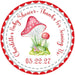 Woodland Mushroom Baby Shower Stickers