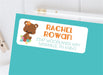 Woodlands Bear Address Labels