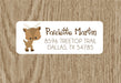 Woodlands Deer Address Labels