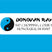 Yin yang address labels with bold symbol design
