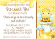 bee birthday party invitations smiling honey bee design