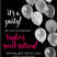 black white pink birthday invitation