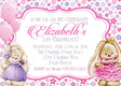 bunny rabbit 1st birthday invitations pink purple floral design