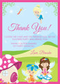 fairy birthday thank you cards whimsical enchanted party design