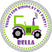 tractor themed birthday favor design