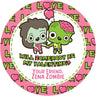 zombie will zomebody be my valentine sticker